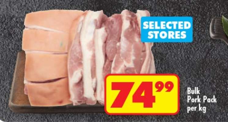 BULK PORK PACK per kg