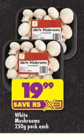 White Mushrooms