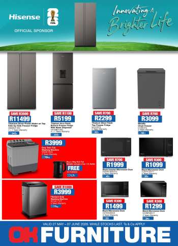 OK Furniture catalogue  - 27/05/2026 - 07/06/2026.