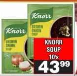 KNORR SOUP 10's