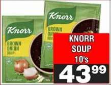 KNORR SOUP 10's