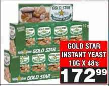 GOLD STAR INSTANT YEAST 10G X 48's