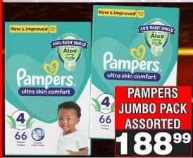 Pampers Jumbo Pack Assorted