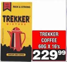 TREKKER COFFEE 60G X 16's