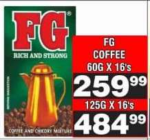 FG COFFEE 60G X 16's