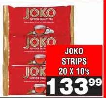 JOKO STRIPS 20 X 10's