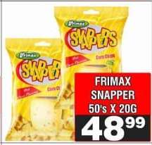 FRIMAX SNAPPER 50's X 20G