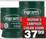 INGRAM'S CAMPHOR CREAM 450ml