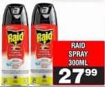 RAID SPRAY 300ML
