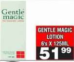GENTLE MAGIC LOTION 6's X 125ML