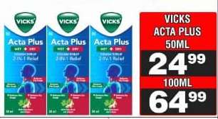 VICKS ACTA PLUS 50ML