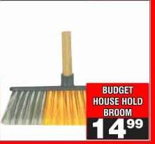 BUDGET HOUSE HOLD BROOM