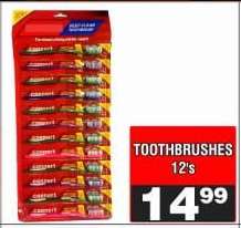 TOOTHBRUSHES 12's