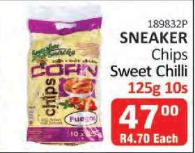 SNEAKER Chips Sweet Chilli