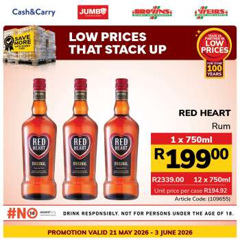 Jumbo Cash & Carry catalogue  - 21/05/2026 - 03/06/2026.