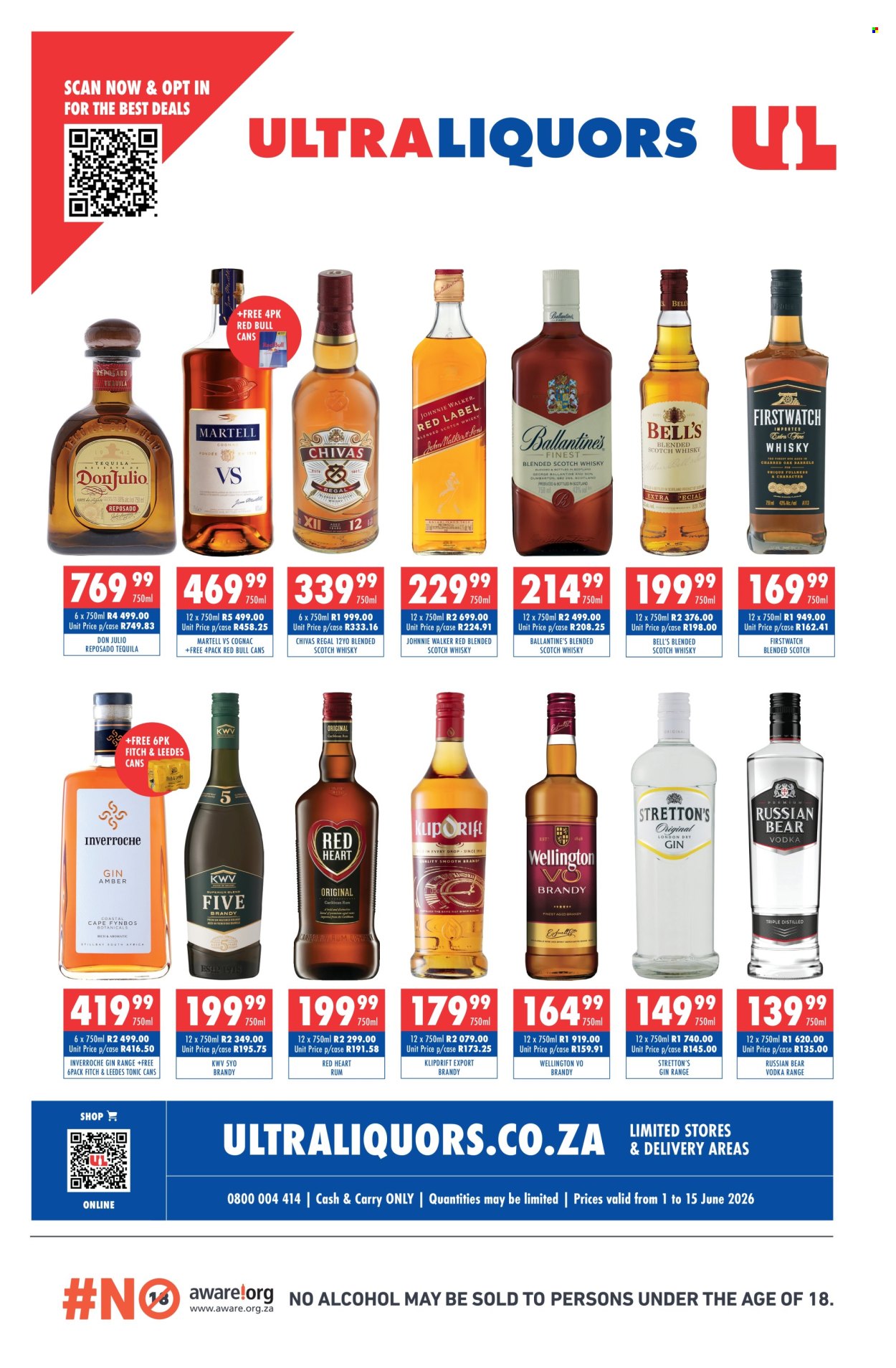 Ultra Liquors specials - 01/06/2026 - 15/06/2026. Page 1