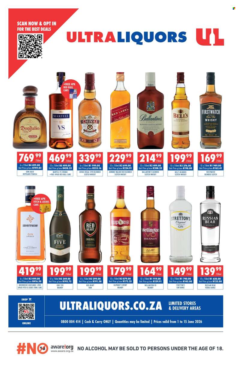 Ultra Liquors catalogue  - 01/06/2026 - 15/06/2026.