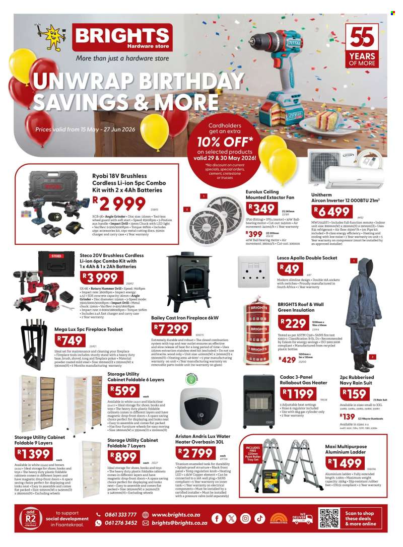 Brights Hardware catalogue  - 15/05/2026 - 27/06/2026.