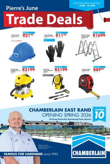 thumbnail - Chamberlain catalogue