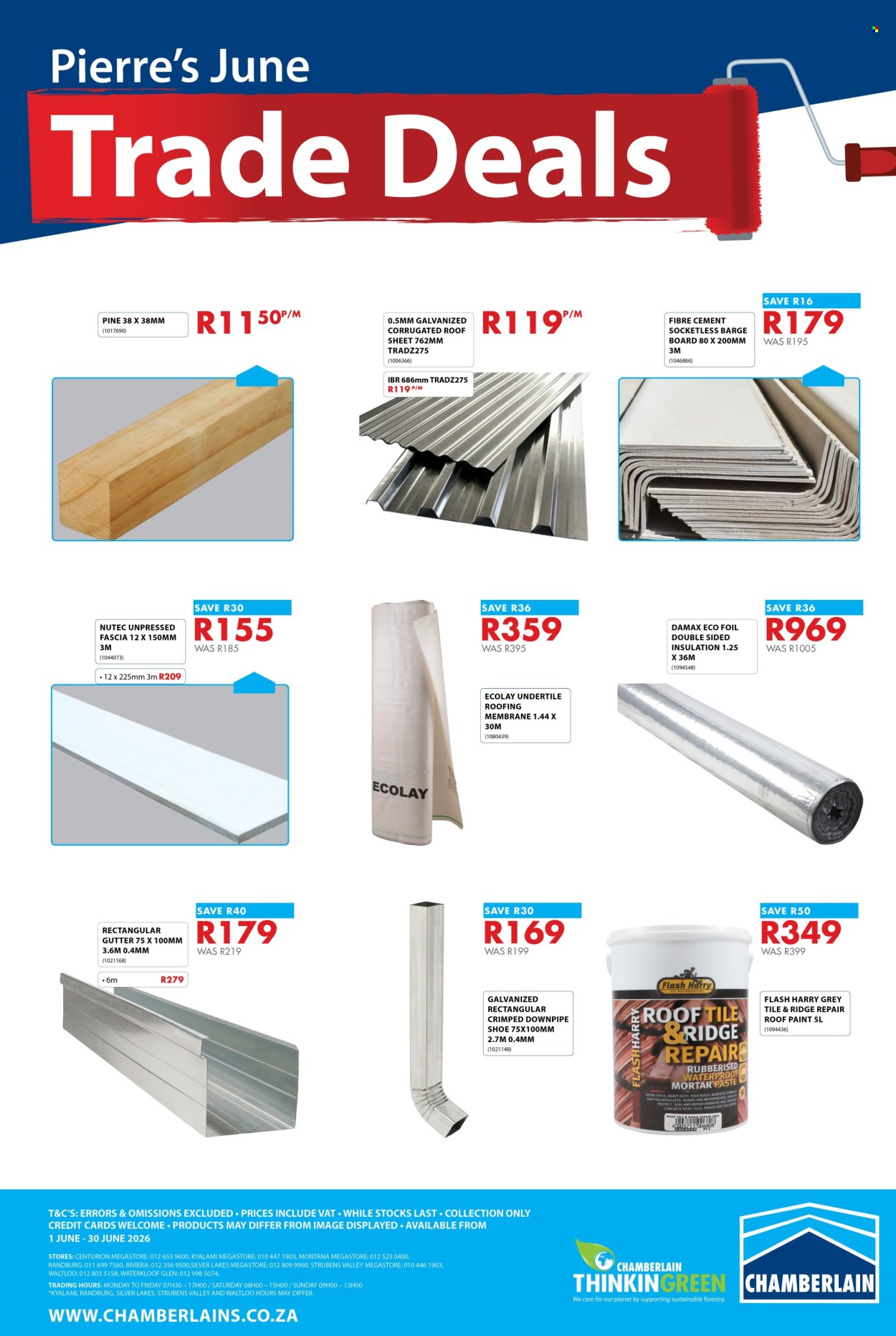 Chamberlain specials - 01/06/2026 - 30/06/2026. Page 2