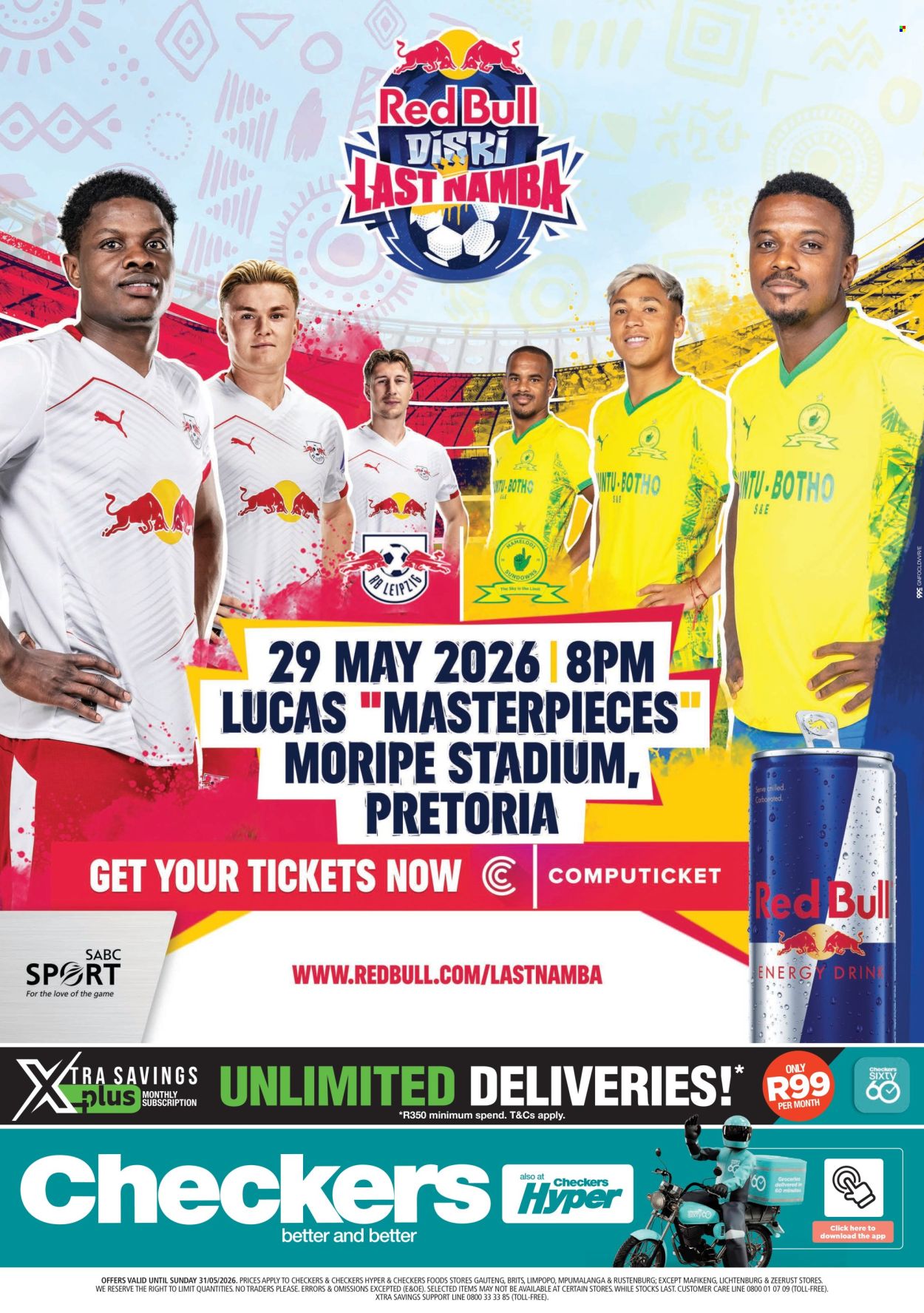 Checkers specials - 25/05/2026 - 31/05/2026. Page 1