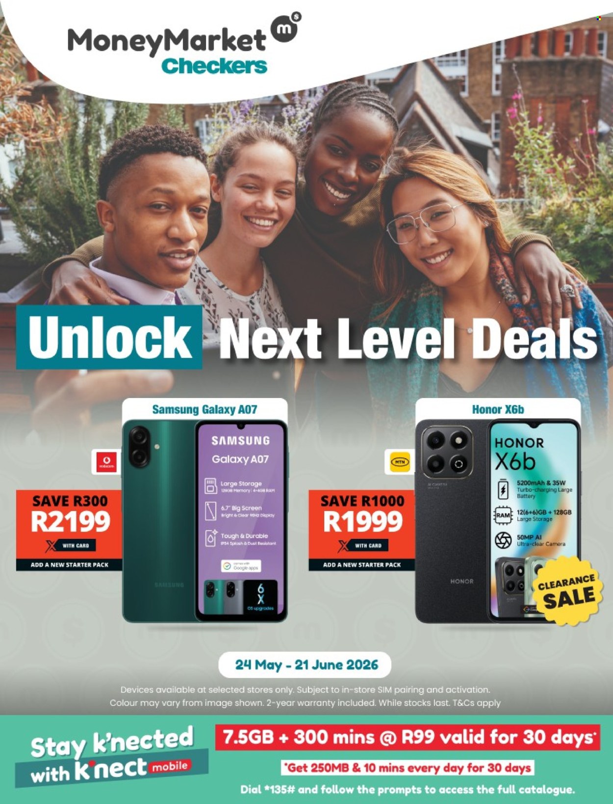 Checkers specials - 24/05/2026 - 21/06/2026. Page 1