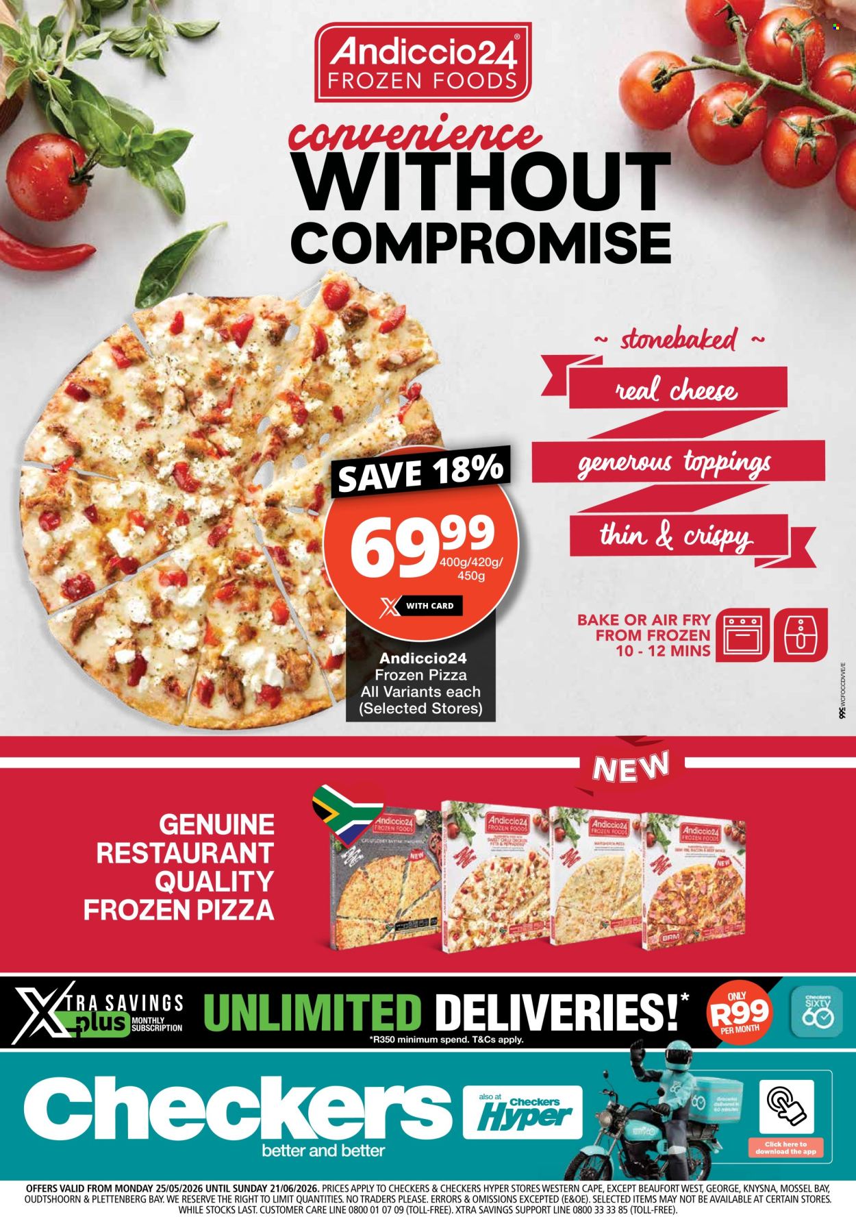Checkers specials - 25/05/2026 - 21/06/2026. Page 1