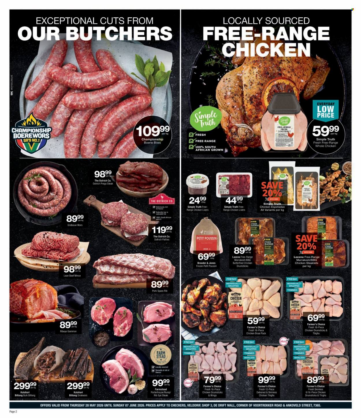 Checkers specials - 28/05/2026 - 07/06/2026. Page 2