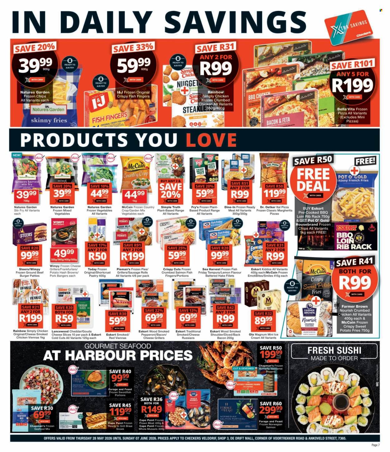 Checkers specials - 28/05/2026 - 07/06/2026. Page 7