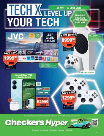 Checkers catalogue  - 26/05/2026 - 07/06/2026.