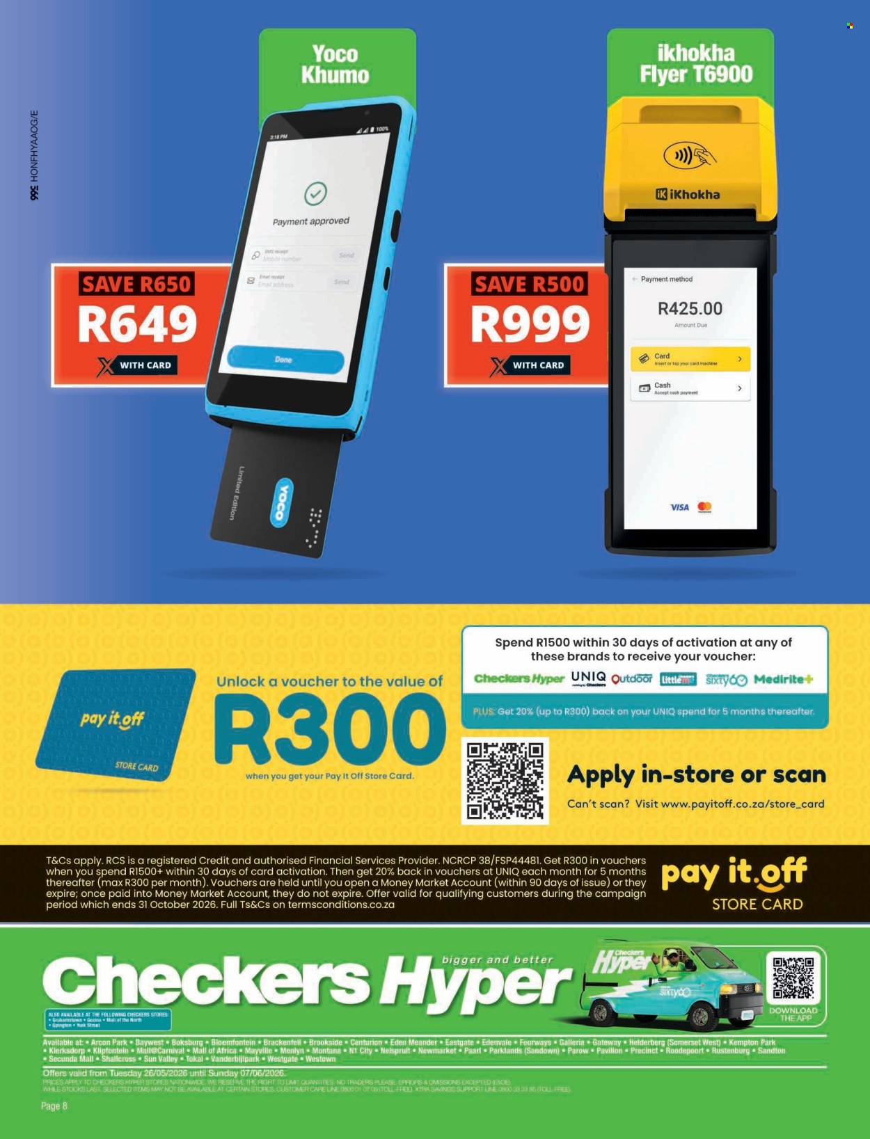 Checkers specials - 26/05/2026 - 07/06/2026. Page 8