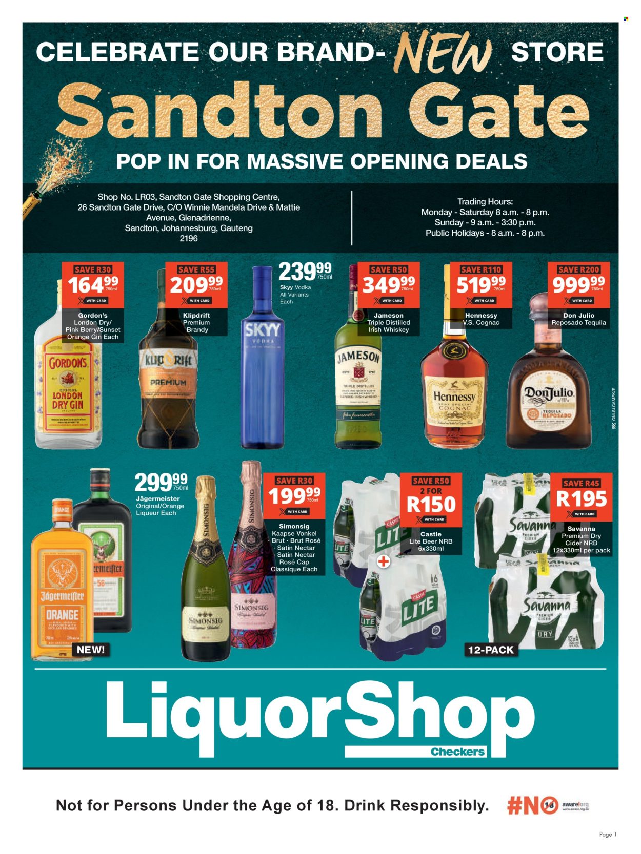 Checkers specials - 23/05/2026 - 07/06/2026. Page 1