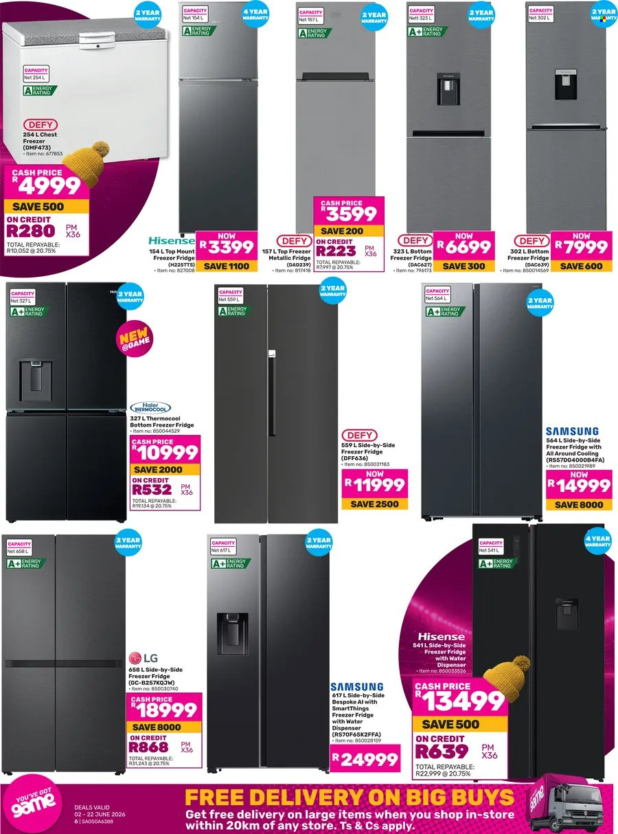 Game specials - 02/06/2026 - 22/06/2026. Page 6
