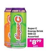 SUPER C Energy Drink
