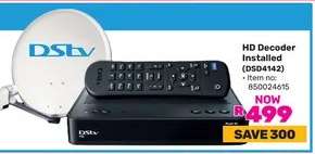 HD Decoder Installed (DSD4142)