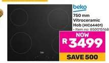 beko 750 mm Vitroceramic Hob