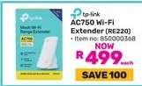 tp-link AC750 Wi-Fi Extender (RE220)