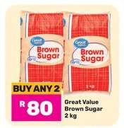 Great Value Brown Sugar 2 kg