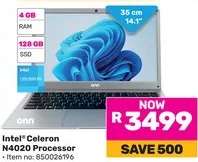 onn. Laptop