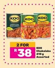 KOO Chakalaka 410 g Assorted