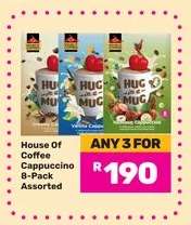 House Of Coffee Cappuccino 8-Pack Assorted