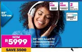55" UHD Smart TV