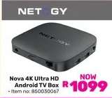 NOVA 4K Ultra HD Android TV Box