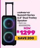 Volkano Summit Series 6.5" Dual Trolley Speaker