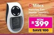 Milex Nanotec Fan Heater (MNH001)