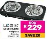 Logik Double Spiral Hotplate