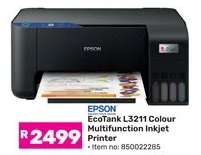 Epson EcoTank L3211 Colour Multifunction Inkjet Printer