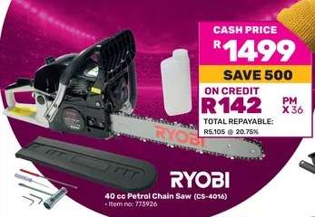 40 cc Petrol Chain Saw (CS-4016)