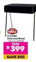 X-Large Charcoal Braai