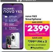 nova Y63 Smartphone